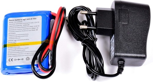 Pacco batteria pila 12v - batteria,