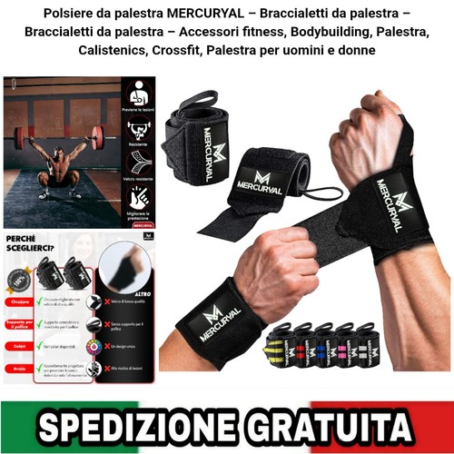 Polsiere palestra fascette - polsiere,