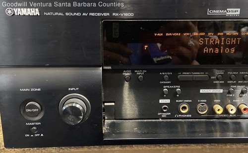 Yamaha v1600 receiver - yamaha, rx-v1600