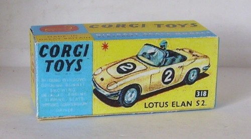 Repro box corgi 318 - box, n.318