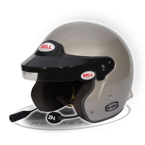 Casco fia bell mag titanium - fia,