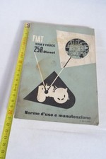 manuale uso manutenzione trattore Fiat 25 R Diesel trattrice tractor
