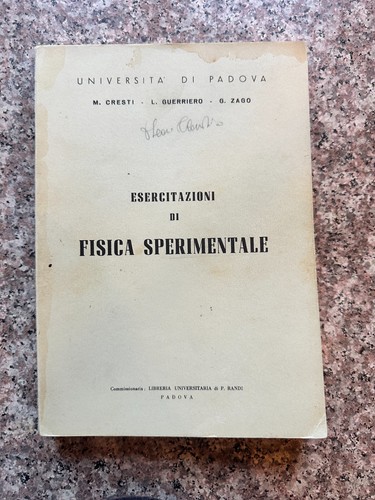 Esercitazione fisica - di,