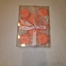 8 Rose Shaped Scented Soaps In