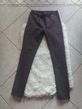 Pantalone donna con fantasia a scacchi elasticizzato