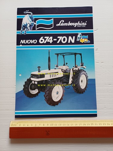 Lamborghini trattore 674 n - trattore, 674-70