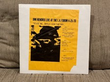 Jimi Hendrix Live At The L.A. Forum 4-25-70 'Scuse Me...While I Kiss The Sky 2LP