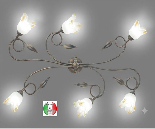 Plafoniera soffitto ferro - a,