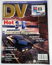 DV Digital Video Magazine February 1995 3D animation programs Director VTG HTF