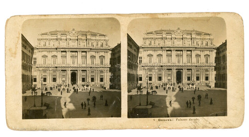 Genova palazzo ducale 1904 - genova,