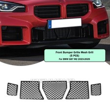5 pezzi griglia inferiore paraurti anteriore nero lucido per BMW G87 M2 2023-2025 2024
