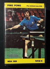 RETROGAMING - PING PONG - GIOCO MSX CASSETTA - MSA 069 - Ed. ARMATI