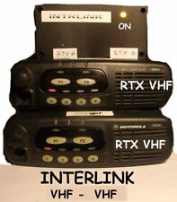 INTERLINK - TRASPONDER BIDIREZIONALE - PONTE RADIO - VHF / VHF - GM 340 MOTOROLA