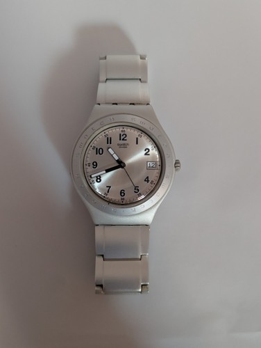Swatch irony aluminium watch - aluminium,