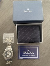 Bulova Watch with Box and