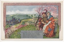 WELZL A. - PAIR ON BENCH IN A