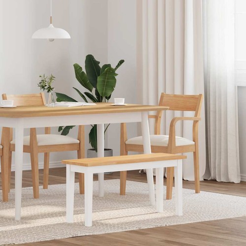 Panca bianco in legno - bianco,