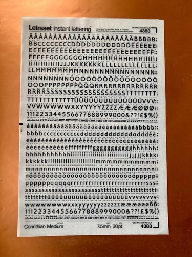 Letraset 4383 corinthian - letraset,