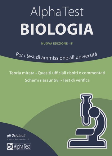 Alpha test biologia per i - biologia.,