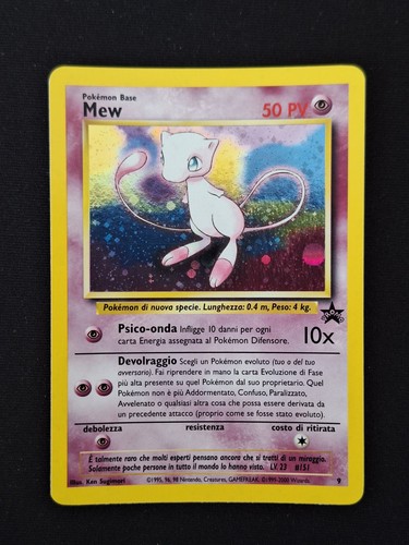 Pokemon mew holo promo - mew,