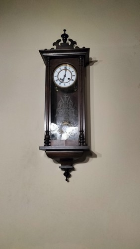 Antico orologio pendolo - a,