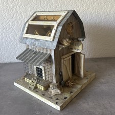 Pollaio da fattoria vintage arte popolare campagna dettagliato fienile