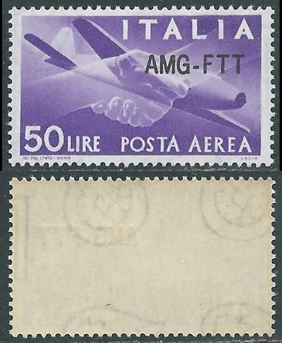 1954 trieste posta aerea - posta,