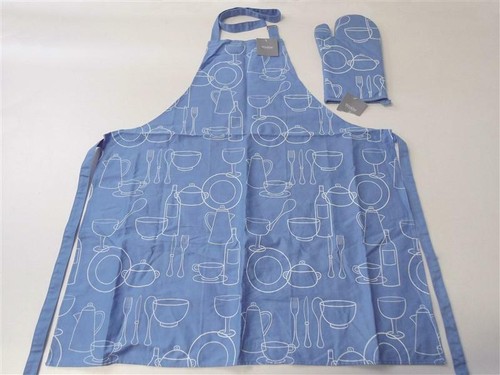 Set grembiule guanto da - set, +