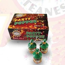 72 Bottigline Party Popper Spara Stelle Filanti Coriandoli Capodanno