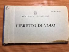 Libretto volo aviazione civile