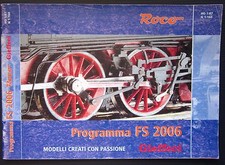 ROCO PROGRAMMA FS 2006 catalogo modellini ferroviari treni fermodellismo H0 N