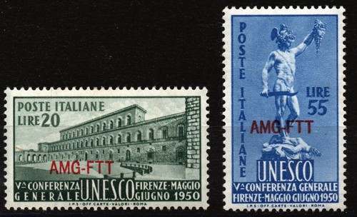 Trieste zona amg ftt 1950 - a, amg-ftt