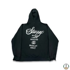 Felpa con cappuccio Stussy