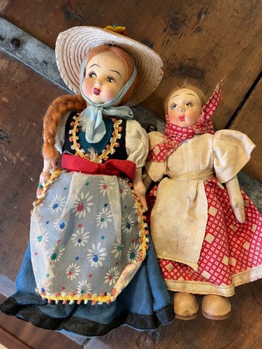 Two vintage lenci type - two,