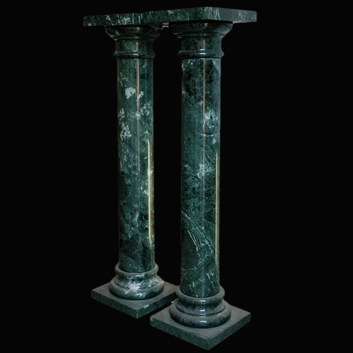 Coppia colonne marmo - in,