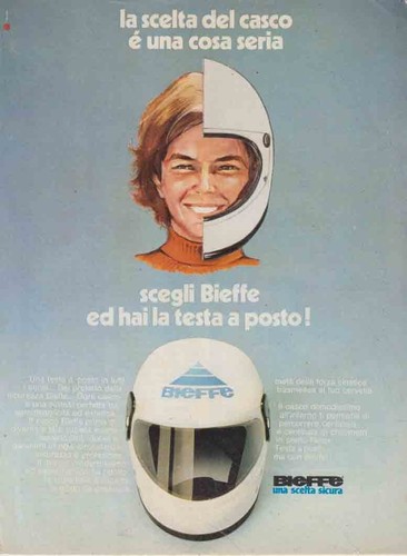 Advertising pubblicità caschi - advertising,