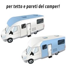 Protezione Impermeabilizzante Tetto Bianco Protegge Risana Camper Roulotte da 2L