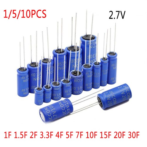 10x condensatore farad - condensatore, blu