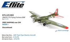 Nuovo aereo E-Flite UMX B-17G