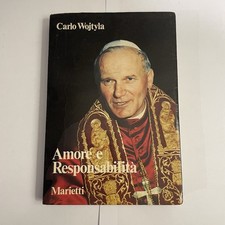 Karol Carlo Wojtyla Amore e responsabilità responsabilita' Marietti libroPapa