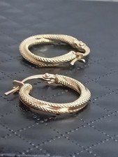 Orecchini ORO GIALLO a forma di Cerchio  ORO 18KT 750% 