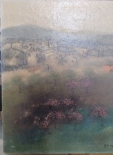 Manlio Bacosi Olio Su Tela 50 X 70 Anno 1971