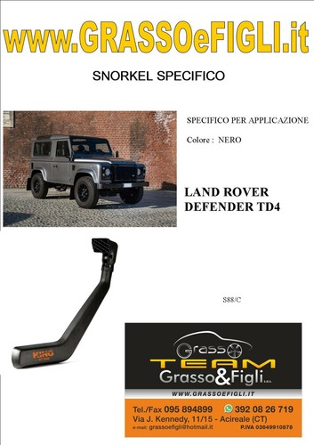 Kit snorkel aspirazione aria - snorkel,