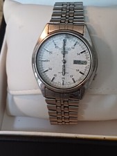 Automatico acciaio Seiko 5 day date anni 80