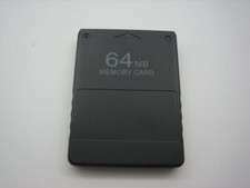 PS2 MEMORY CARD 64 MB compatibile con Sony PlayStation 2