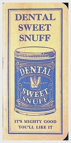 Dental sweet snuff pocket - dental,