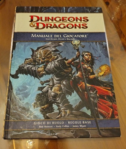 Manuale giocatore 4e - manuale,
