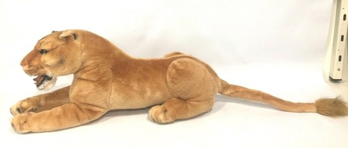 Leone peluche molto realistico - peluche,