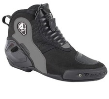 Scarpe moto sportive racing Dainese Dyno D1 nero black antracite shoes