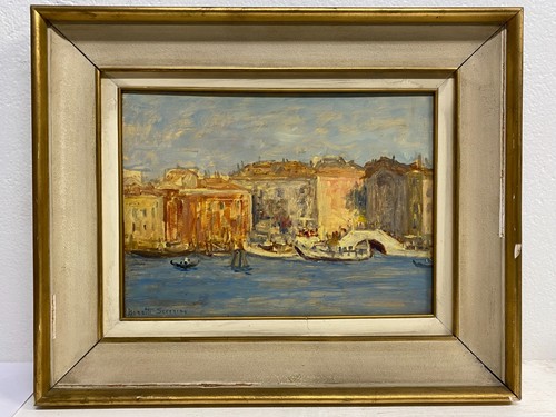 Dipinto olio borotti - olio, severino